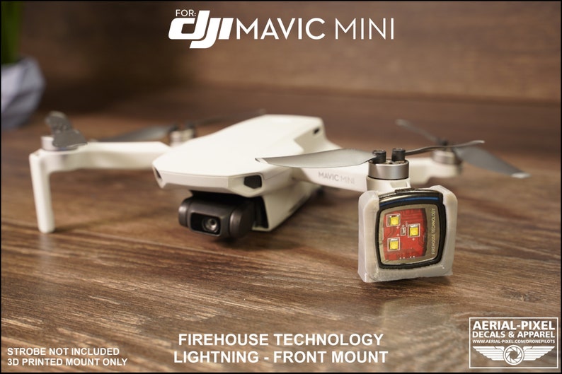 DJI Mavic Mini / Mini 2 Strobe Light Mount for Firehouse Etsy