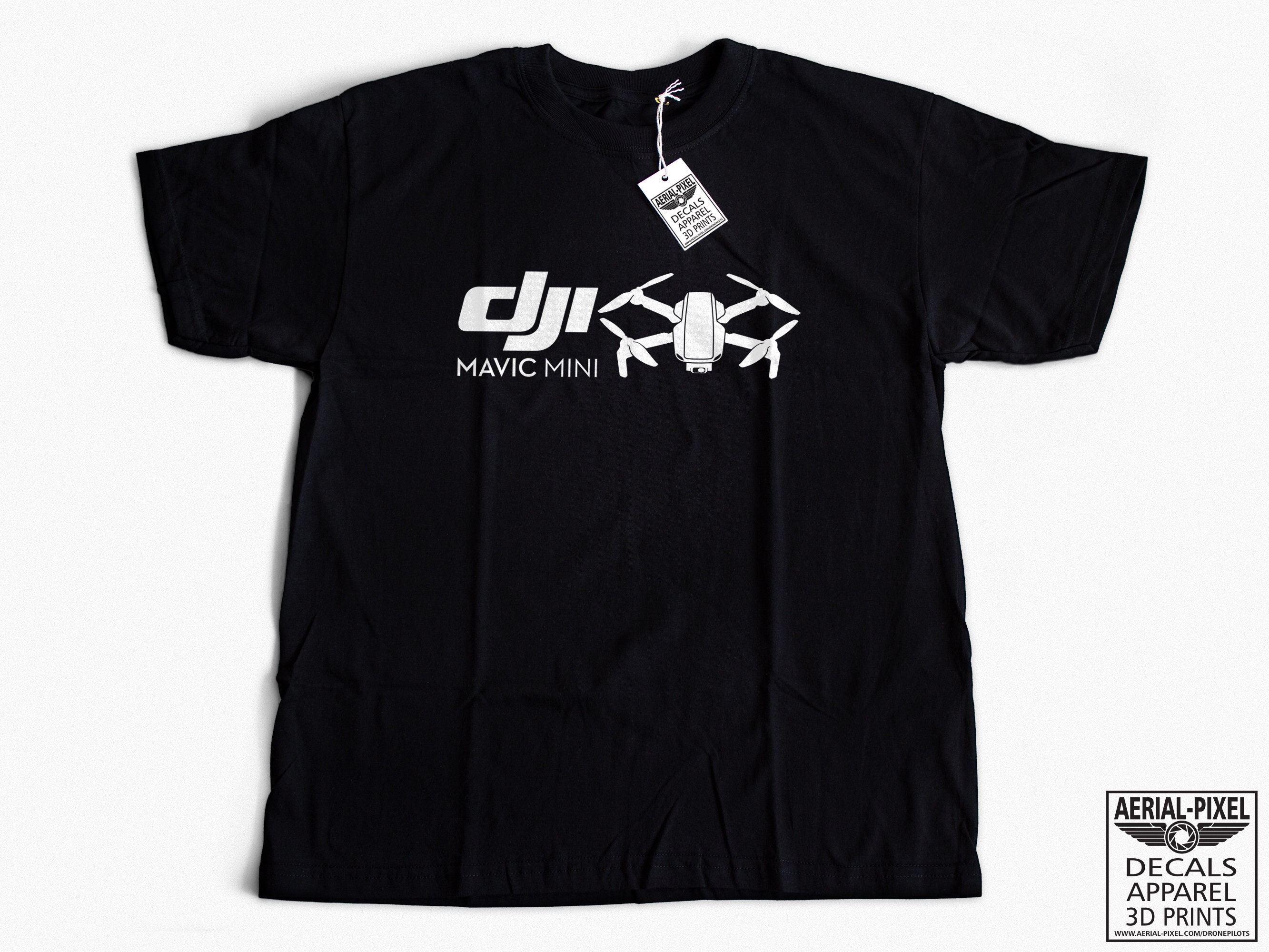 lema Misión Más grande DJI Mavic Mini camiseta para pilotos de drones - Etsy México