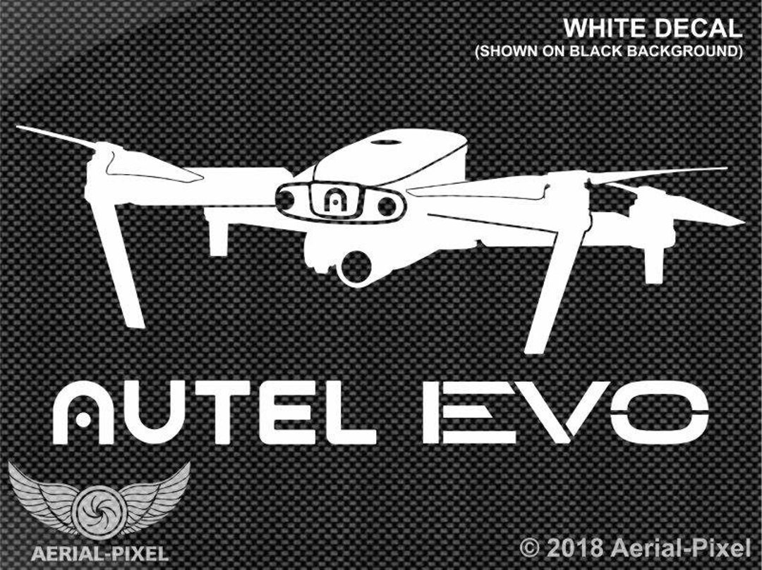Autel Evo Window, Vehicle or Case Decal / Sticker Quadcopter UAV Drone ...