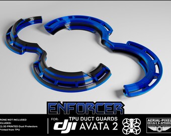 Protezioni Condotto Per DJI Avata 2 &ndash; Aerial-Pixel, Versione Colori Multipli &ndash; Scegli Tra 10 Colori!