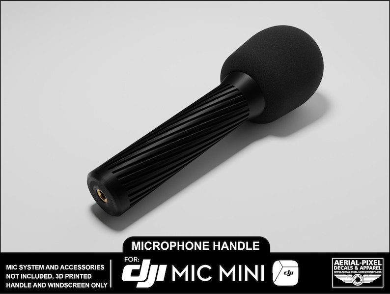 DJI Mic Mini Traditional Microphone Grip Interview Handle - Etsy