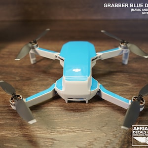 DJI Mavic Mini / Mini 2 Skin With Battery Decals Number #1-4 Stickers