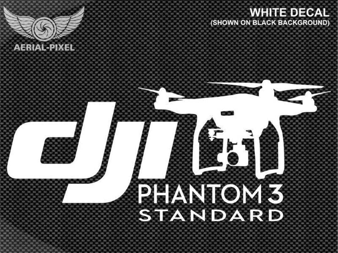 DJI Phantom Standard Case Vehicle Decal Sticker for Quadcopter