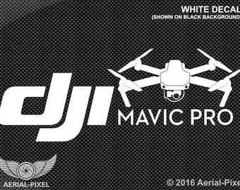 DJI Mavic Pro Case & Vehicle Decal Sticker Quadcopter UAV Drone