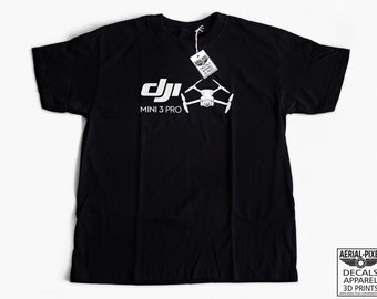 DJI Mini 3 Pro T-Shirt for Quadcopter / UAV Pilots - Great Drone Pilot Gift!
