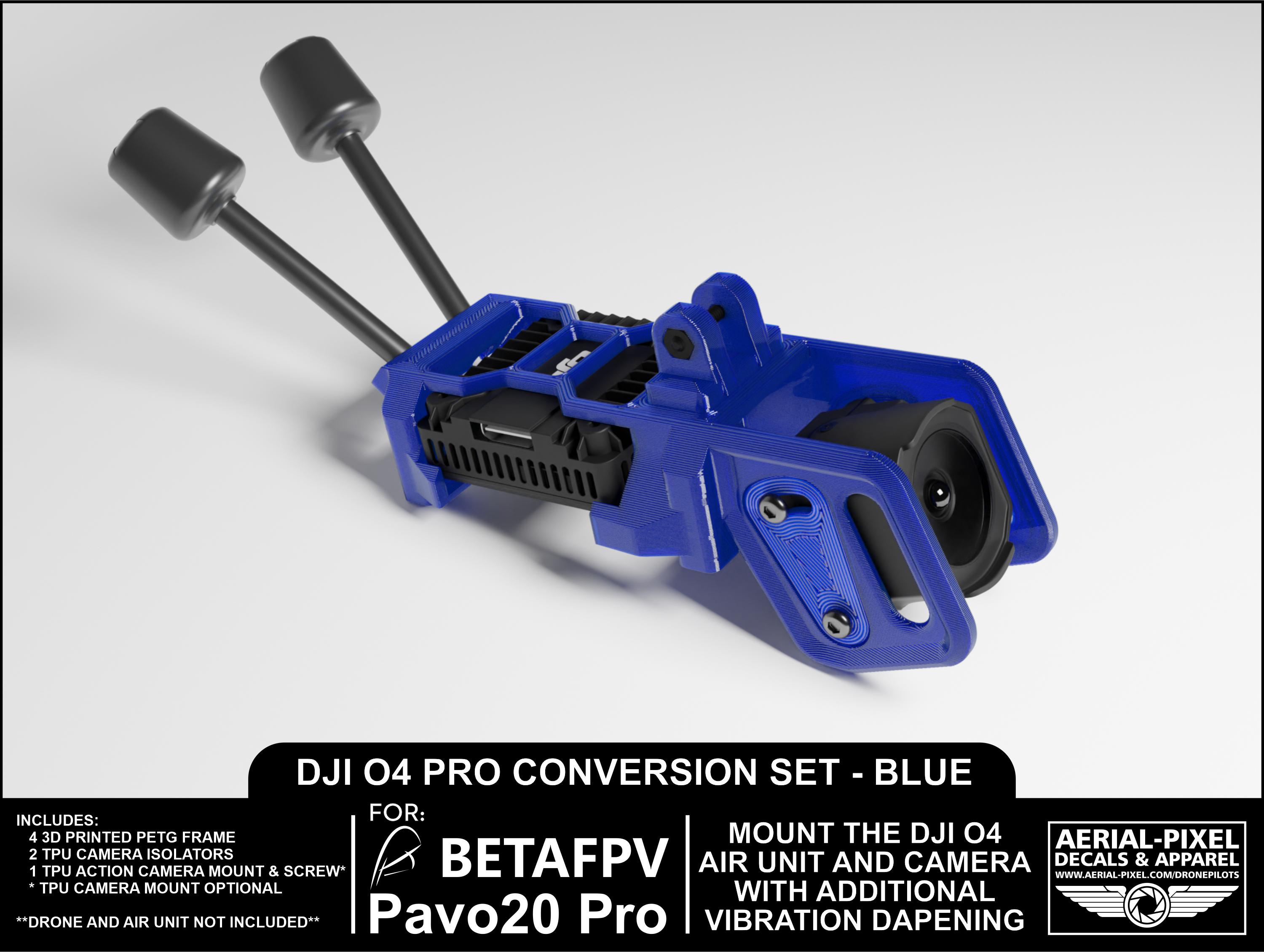 BetaFPV Pavo20 Pro と Nightfire DJI O4 Air Unit Pro 変換キット - 7 