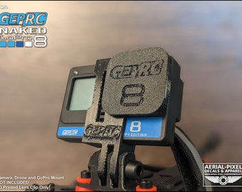 GEPRC ネイキッド GoPro Hero 8 3D プリント TPU レンズキャップ 