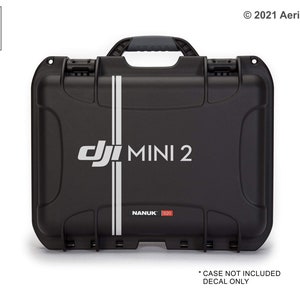 DJI Mini 2 Case Decal Sticker for Nanuk 920, Pelican, Go Professional and Other Mavic Cases