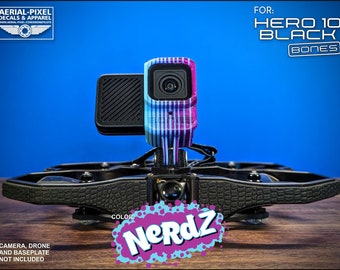 Gopro Hero 10 Black Bones Protector Mount for FPV Color Pick