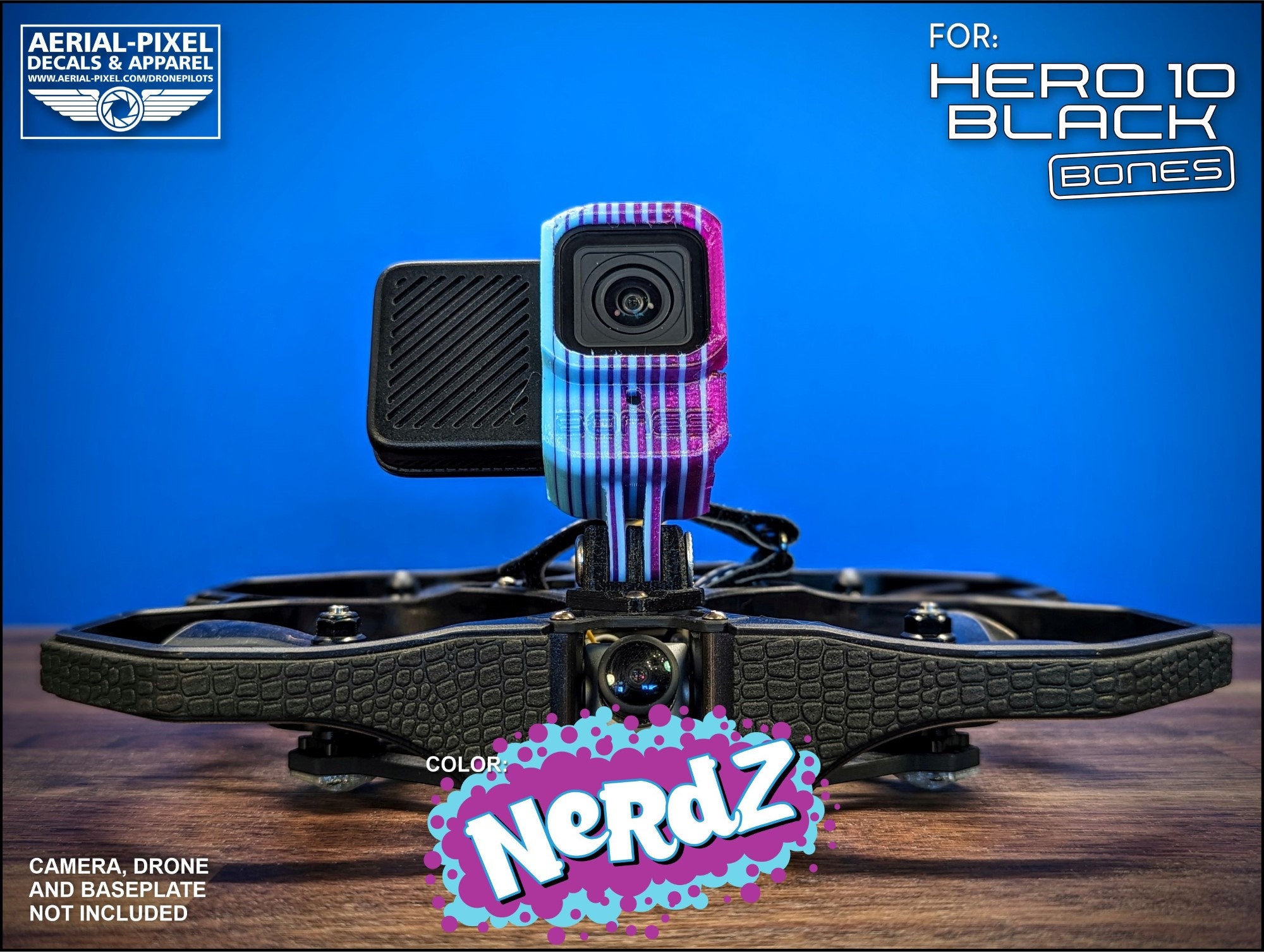 Gopro Hero 10 Fpv Drone With Gopro Mount Bones Drone Con