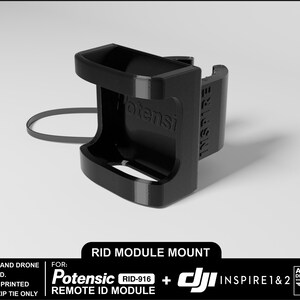 DJI Inspire 1 and 2 Potensic RID-916 Remote ID Module Mount (potensic ...