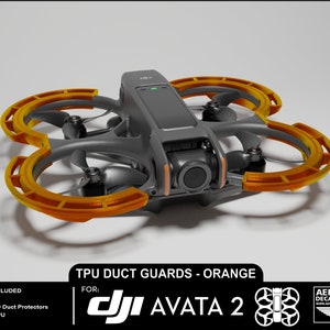 Protège-conduits DJI Avata 2 Choisissez parmi 10 couleurs Orange