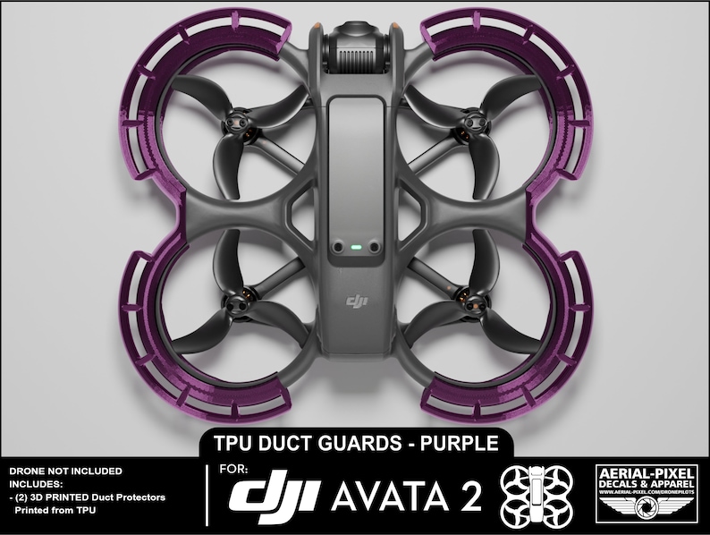 Protège-conduits DJI Avata 2 Choisissez parmi 10 couleurs Violet