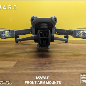 DJI Air 3 / Air 3S Strobe Light Mounts for Vifly Strobe and Vifly Platinum Strobe (Strobe Lights Not Included)