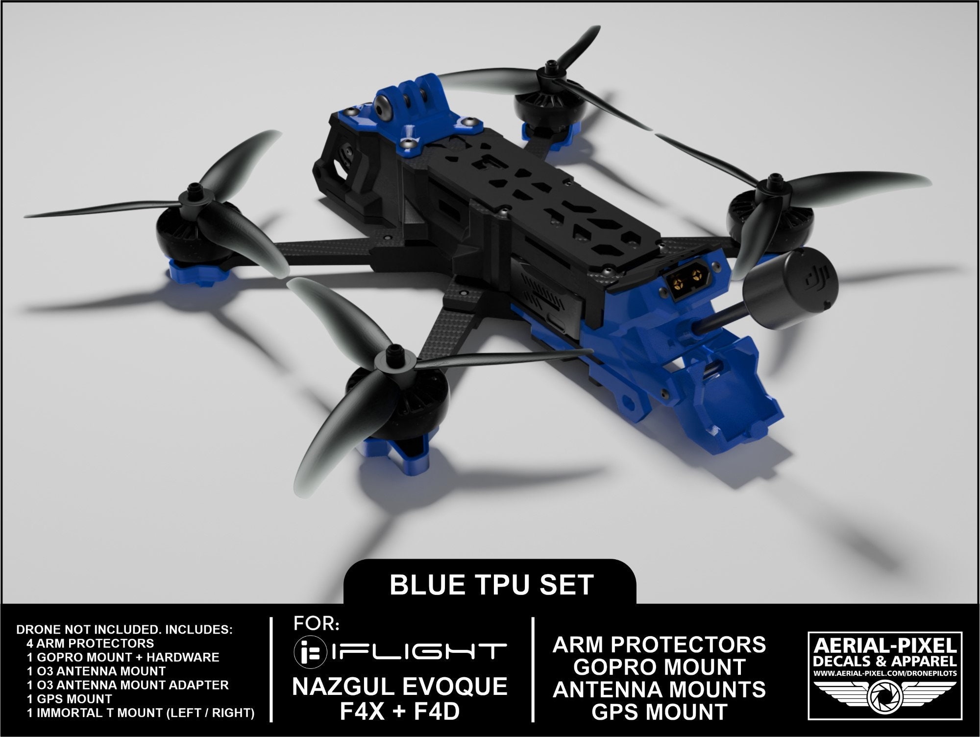 Iflight Nazgul Evoque 4 F4X or F4D TPU Set Choose From 9 Different