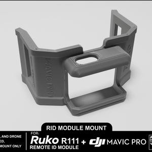 DJI Mavic Pro and Pro Platinum Ruko R111 Remote ID Module Mount (RID ...