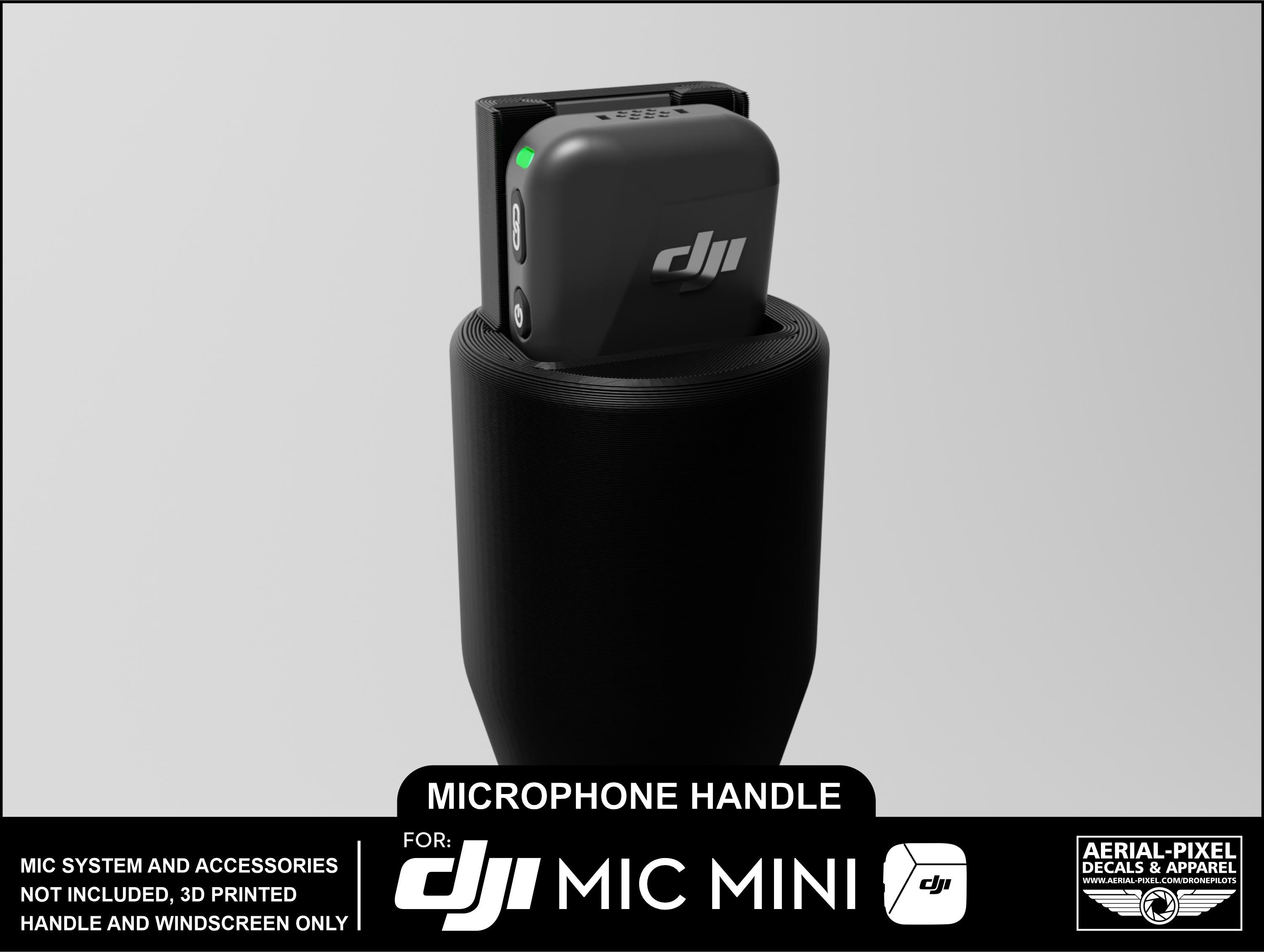 DJI Mic Mini Traditional Microphone Grip Interview Handle - Etsy Australia