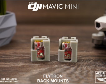 DJI Mavic Mini / Mini 2 Blitzleuchte Halterung für Flytron Strobon Cree und Firehouse Technik Dual