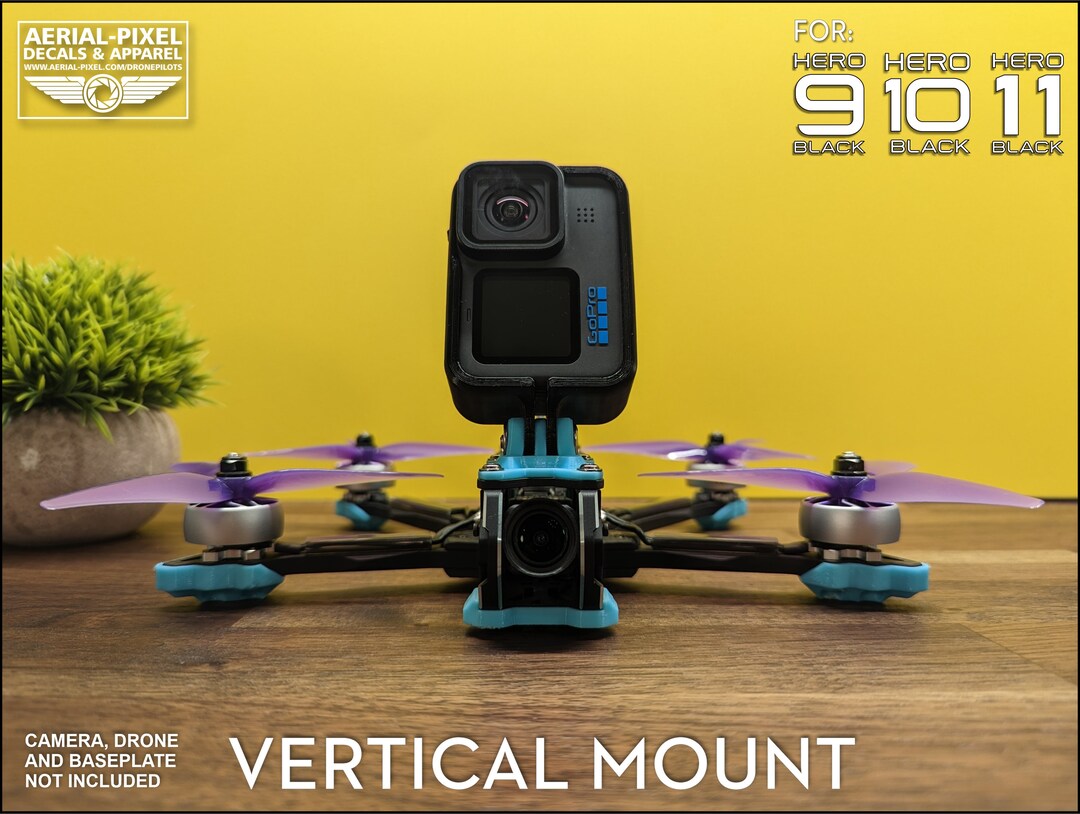Gopro Hero 9, 10, 11 or 12 Vertical (portrait) Skeleton Frame Mount - Etsy