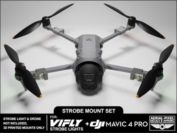 DJI Mavic 4 Pro ストロボライトマウント、Vifly ストロボライト用 