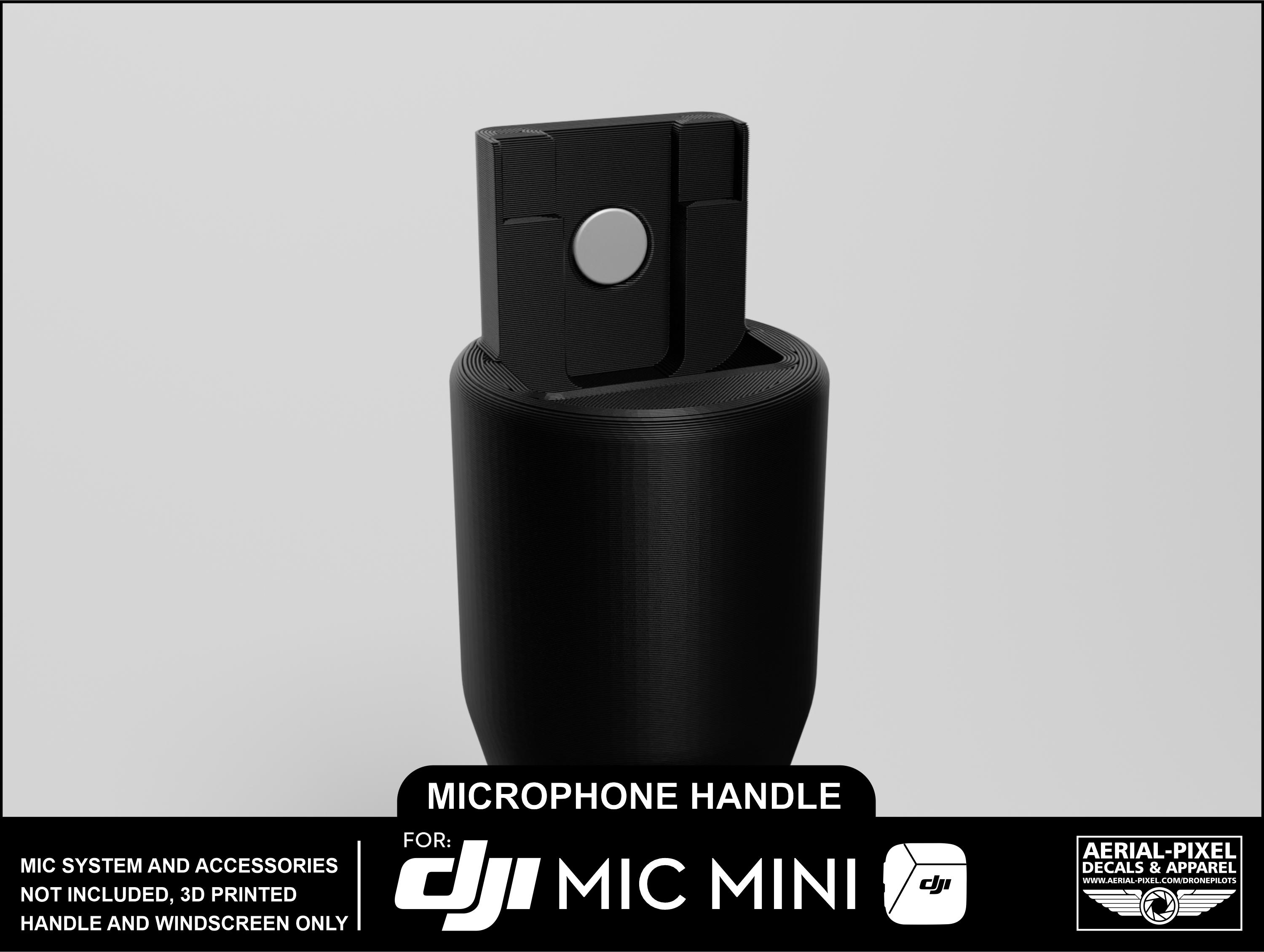 DJI Mic Mini Traditional Microphone Grip Interview Handle - Etsy Australia