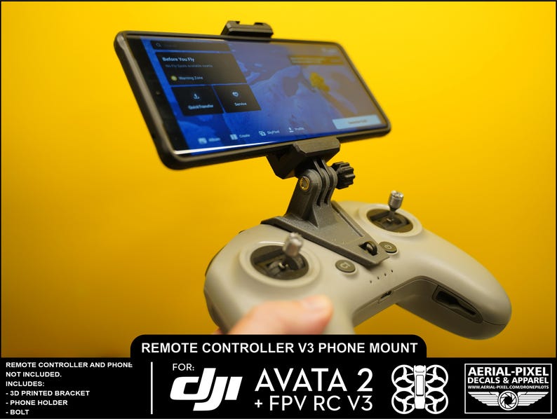 Buy DJI FPV Remote Controller 3 Phone Mount for DJI Avata 2 and Neo ...