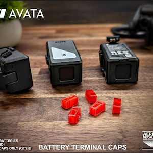 DJI Avata Battery Cover / Caps Flexible 3D Print Qty 5