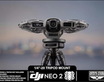 DJI Neo 2 Tripod Mount – PETG Construction, Snap-On Design