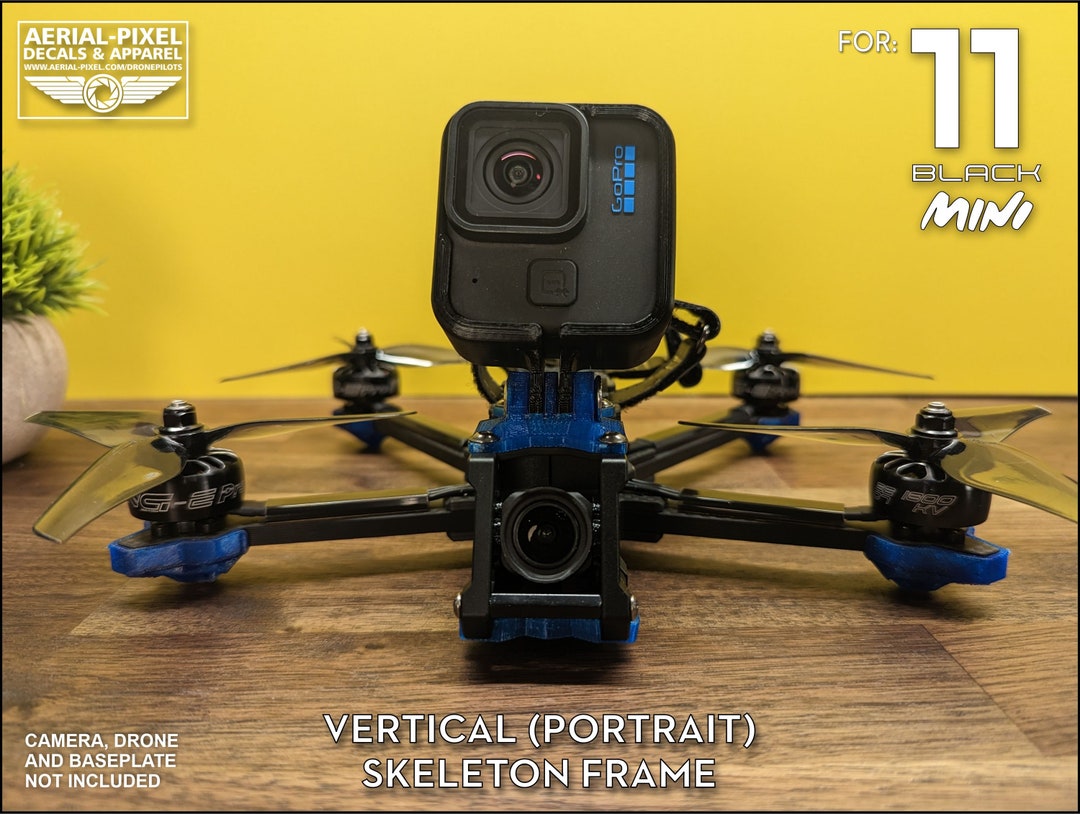 Gopro Hero 11 Mini Vertical (portrait) Skeleton Frame Mount - Etsy