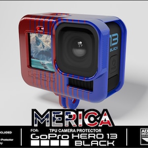 GoPro Hero 13 Protector and GoPro Mount - 2 Color - Pick From 10 Different Color Choices