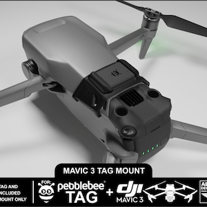DJI Mavic 3 Series Clip-On Pebblebee Tag Mount (Pebblebee Tag Not Included)