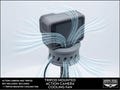 Tripod Mounted USB Cooling Fan for Action Cameras