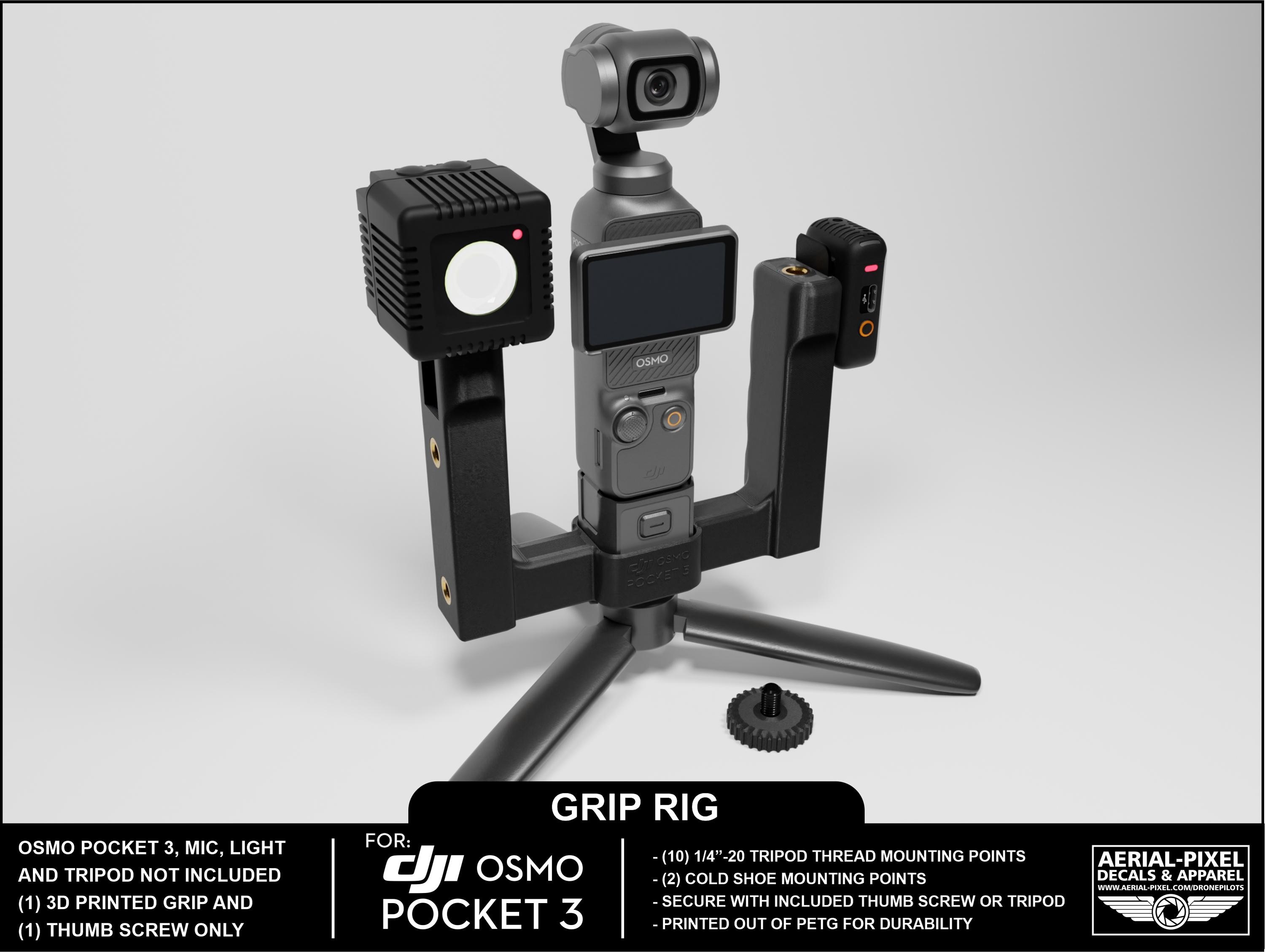 DJI OSMO Pocket 3 グリップリグ（その他の付属品は付属しません