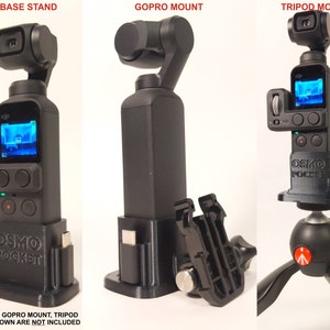 DJI OSMO Pocket Tripod Adapter Mount Base (Other Accessories Not Included)