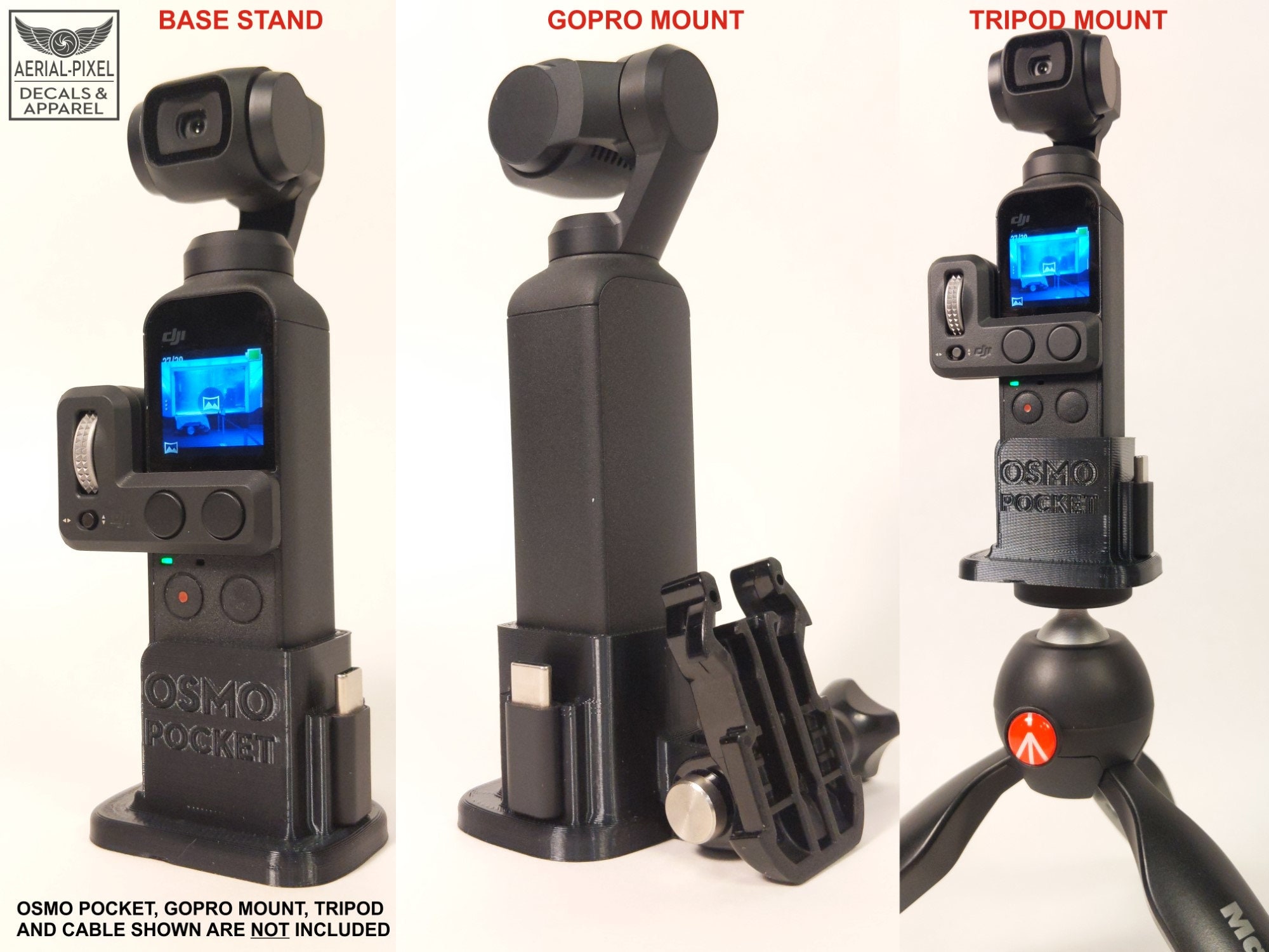 OSMO Pocket Tripod Adapter Mount Base other Accessories - Etsy