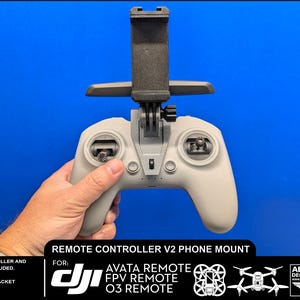 DJI FPV リモート コントローラー 2 スマートフォン マウント (DJI Avata、O3、O4 リモート RC2 用)