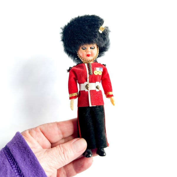 Vintage British Royal Guard Buckingham Palace Doll
