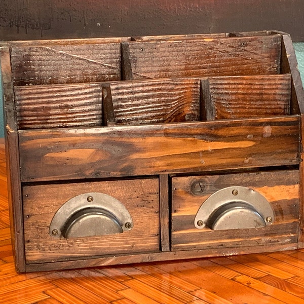 Image result for Reclaimed Wood Desk - Etsy