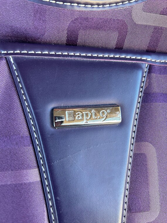 APT. 9 Purple Geometric Square Pattern, Apt. 9 Pu… - image 2