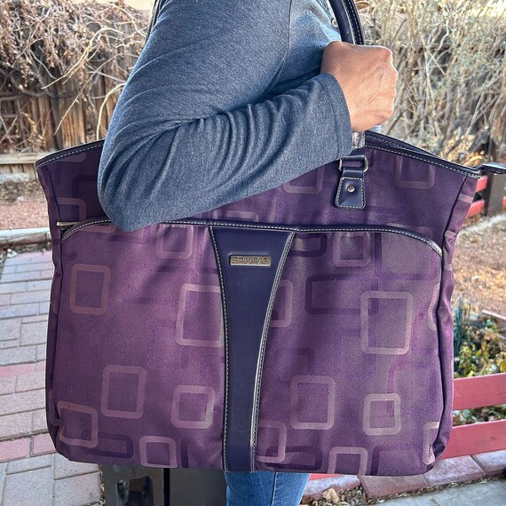 APT. 9 Purple Geometric Square Pattern, Apt. 9 Pu… - image 3