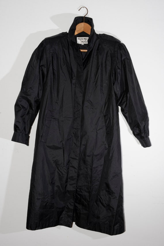 Women's rain/overcoat 1980's,  Size 5/6? Weatherw… - image 3