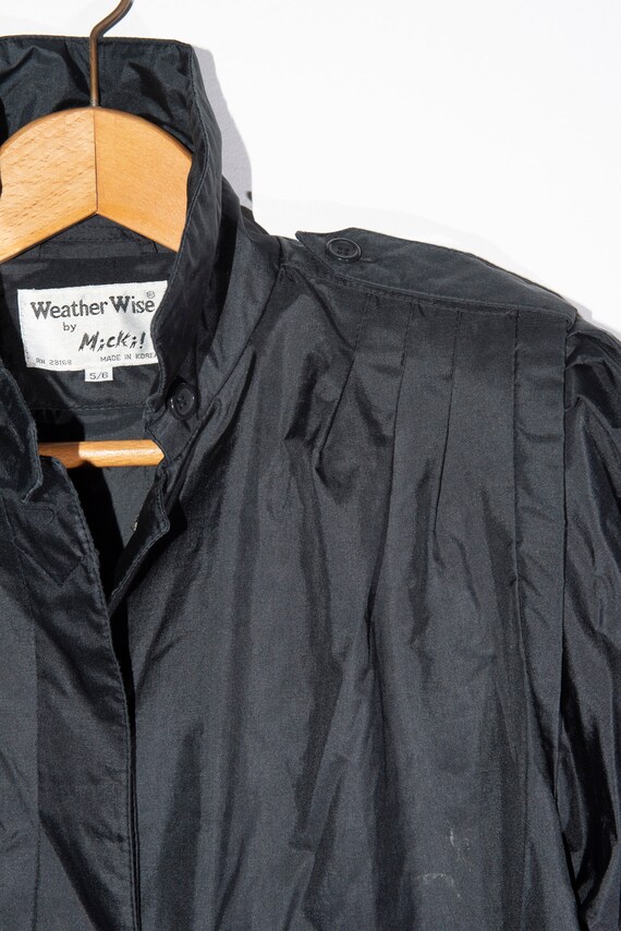 Women's rain/overcoat 1980's,  Size 5/6? Weatherw… - image 2
