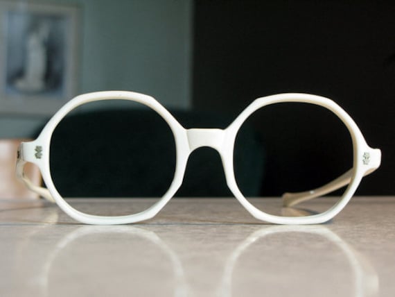 Octagon, white, women's 1980's frames, never used… - image 1