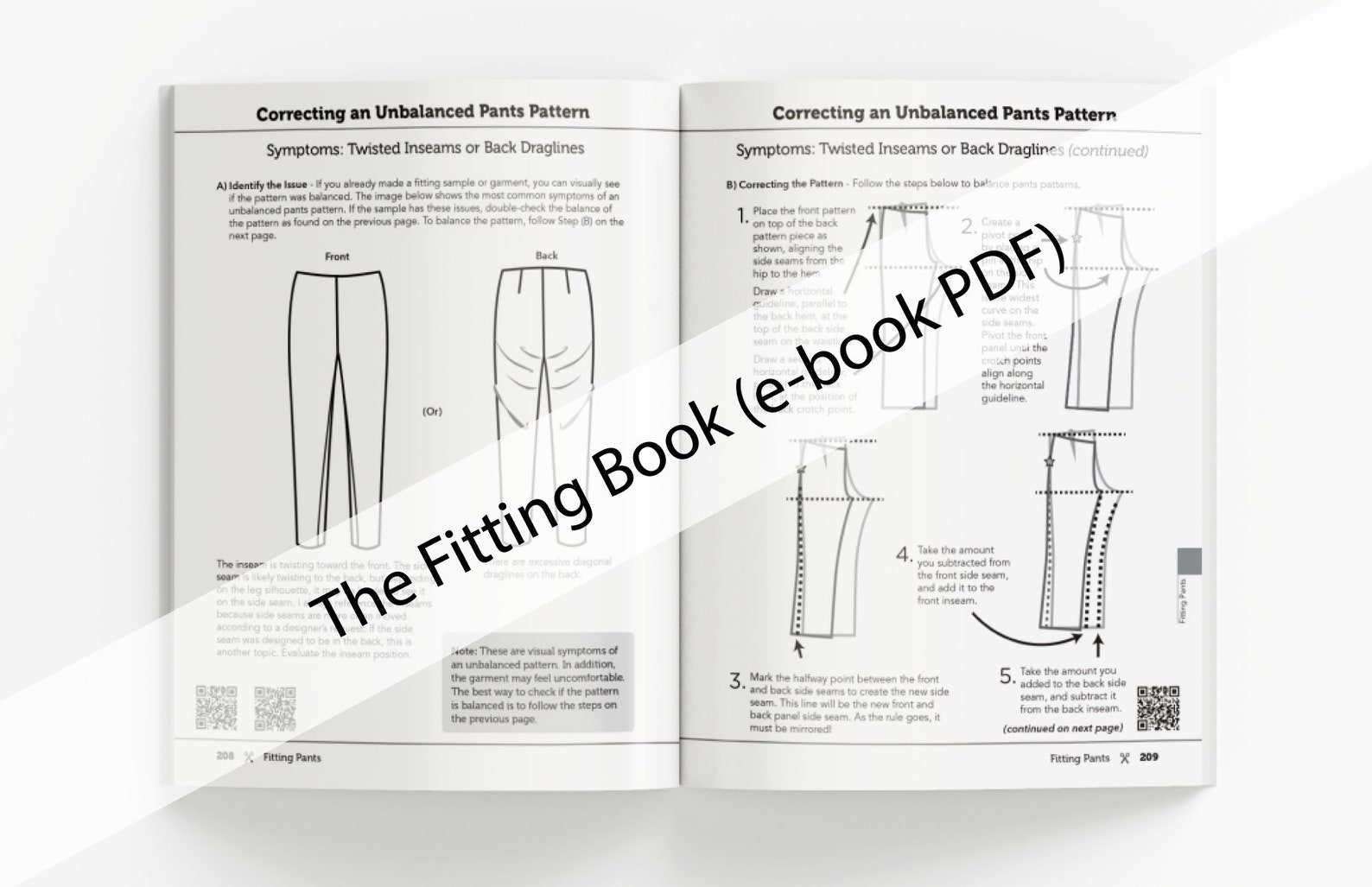 The Fitting Book ebook Pdf Sewing Alteration Ebook Etsy