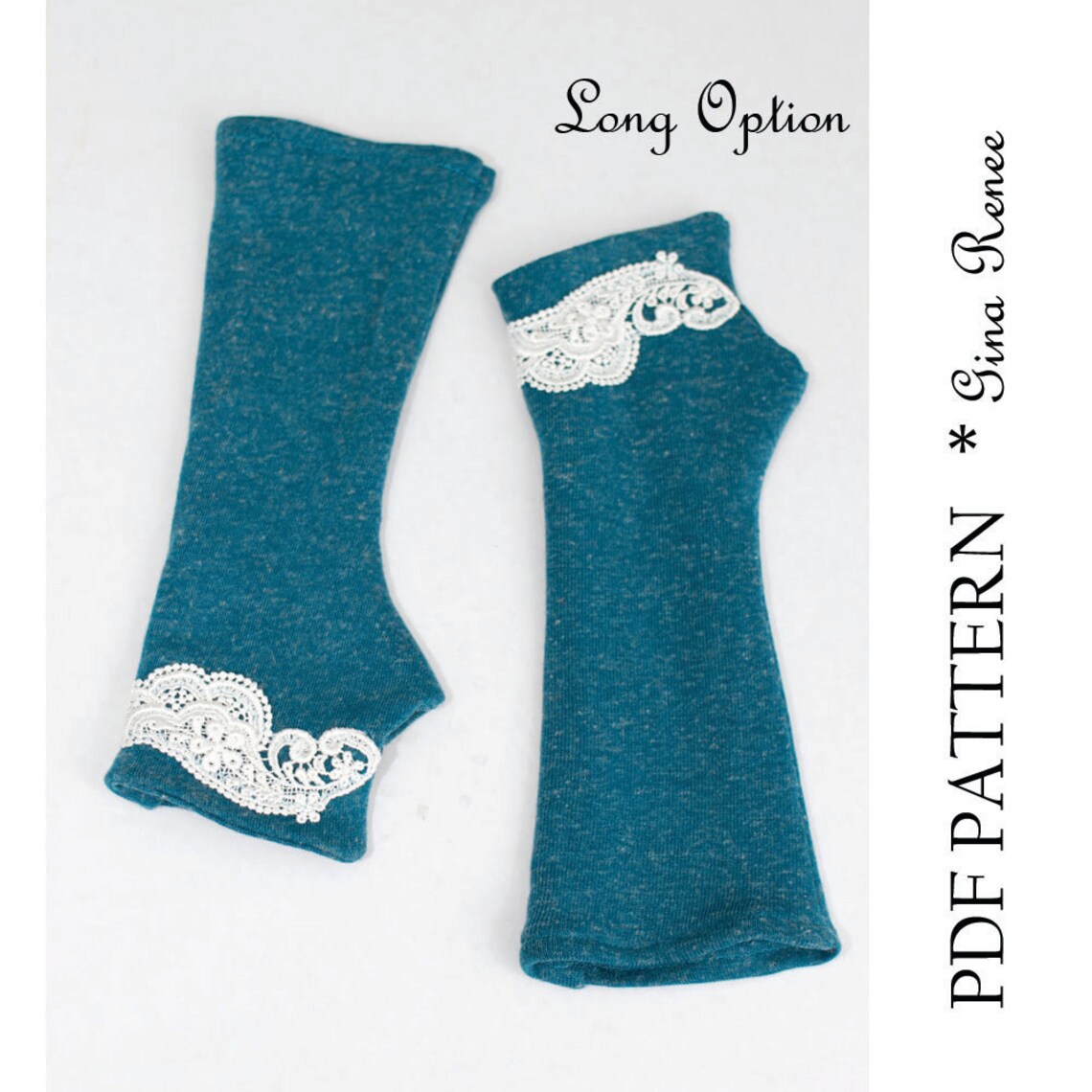 3 Fingerless Gloves Patterns PDF Glove Sewing Patterns Etsy