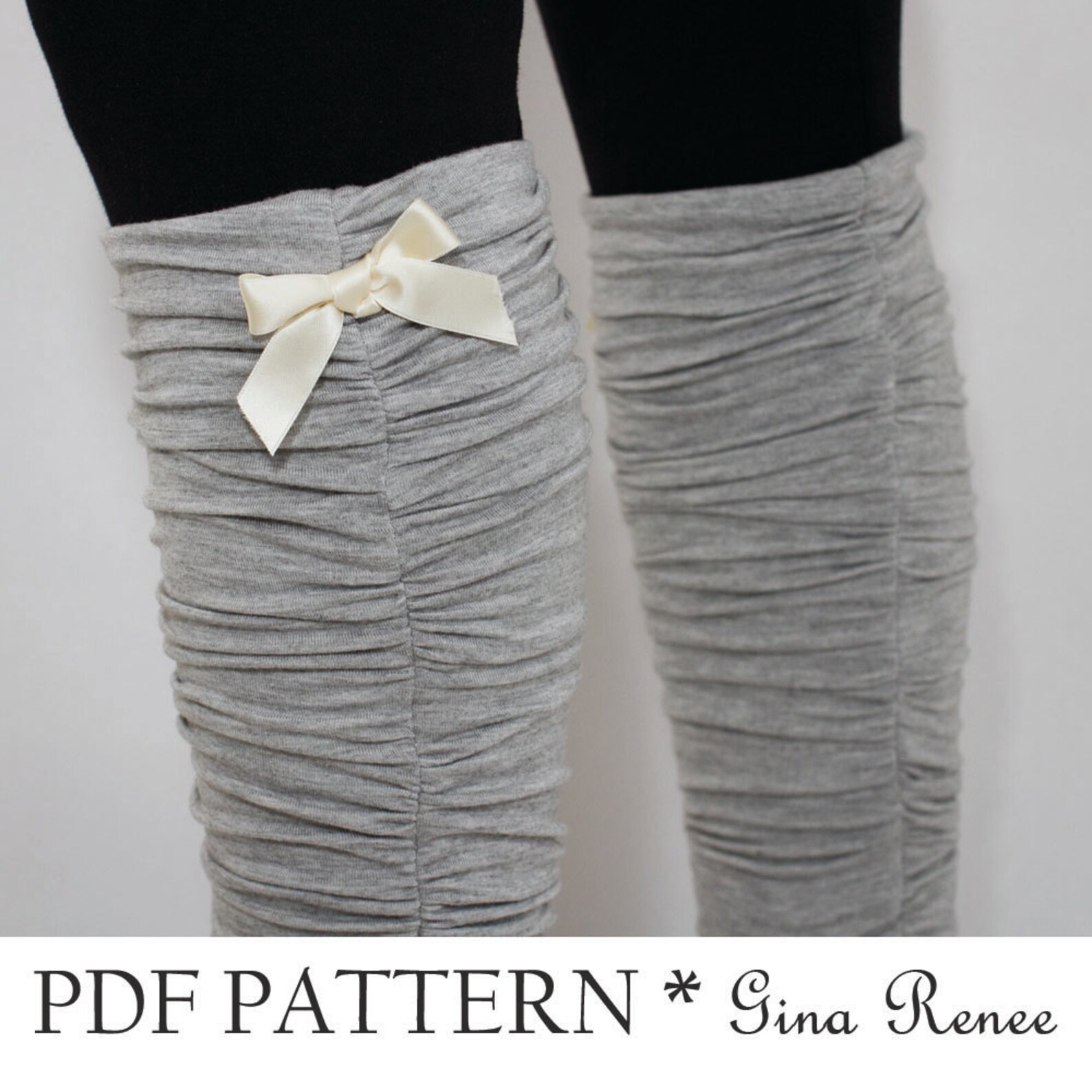 Boot Cuff and Leg Warmer Sewing Pattern. Womens Boot sock and Etsy