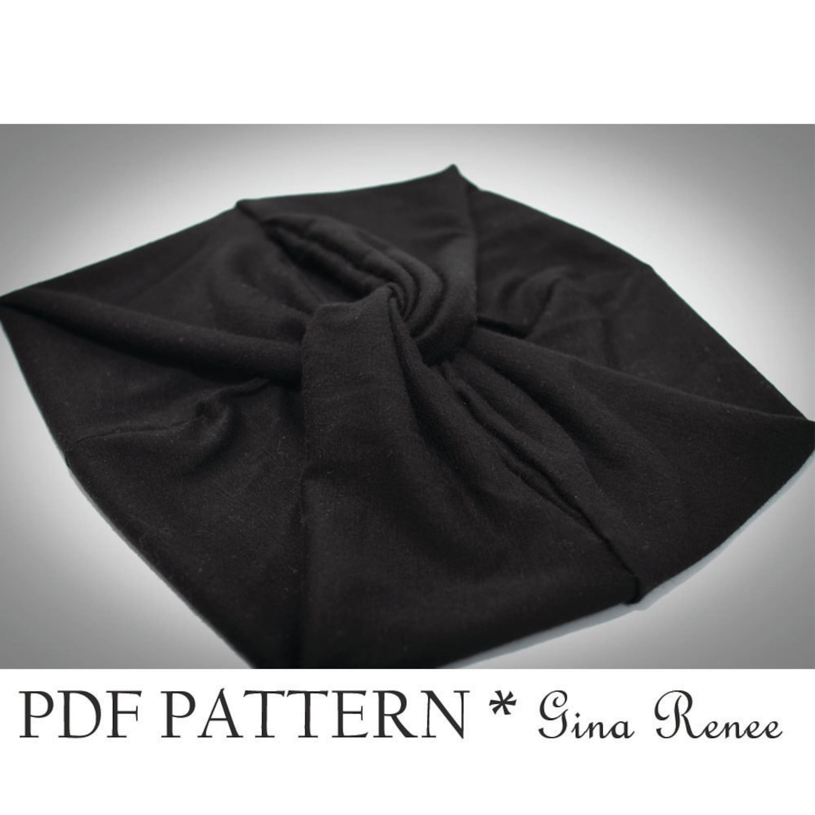 Twist Headband Sewing Pattern. Ear Warmer Pattern PDF Sewing Etsy