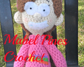 PATTERN Mabel Pines from Gravity Falls Inspired CROCHET PATTERN