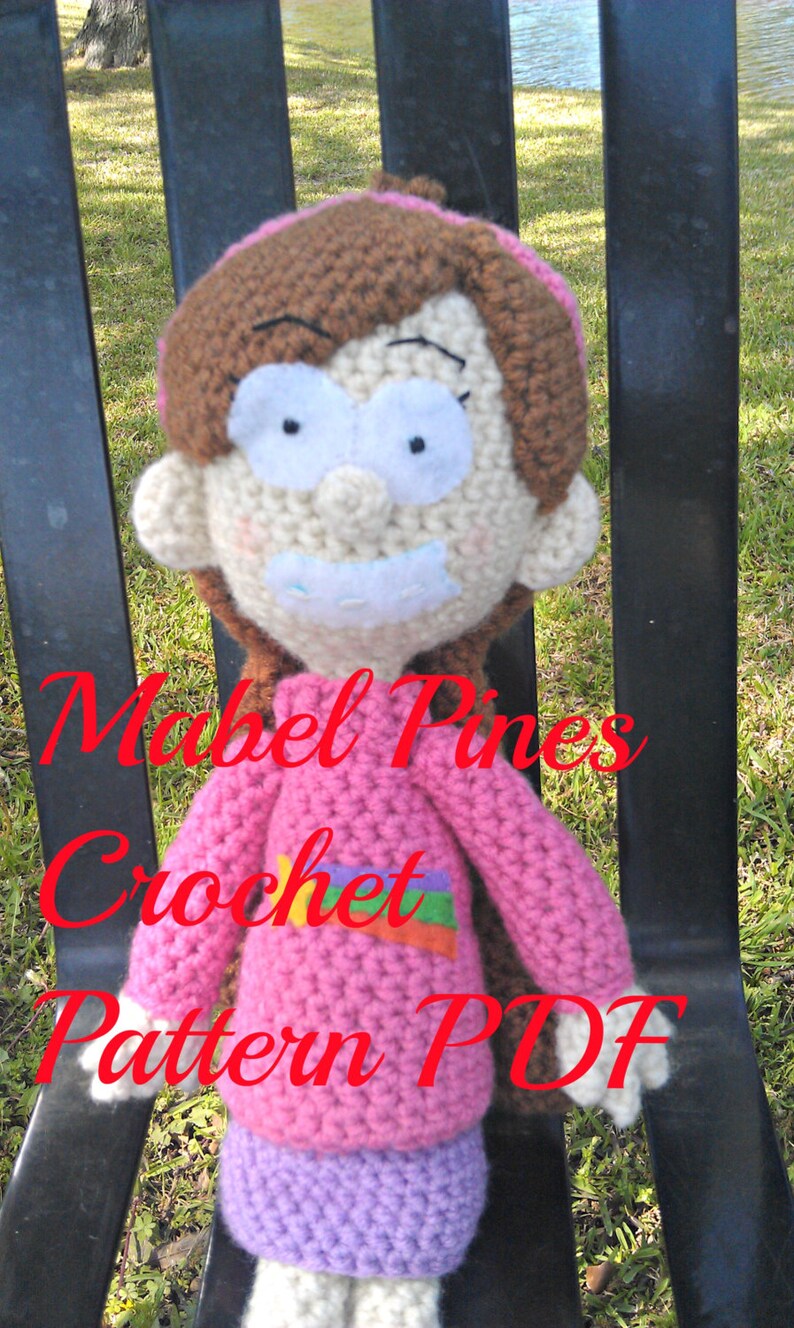PATTERN Mabel Pines From Gravity Falls Inspired CROCHET PATTERN - Etsy