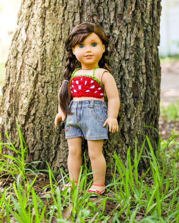 American girl online doll crop tops